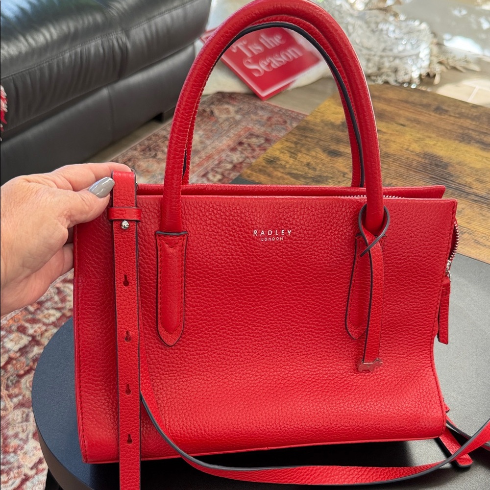 RADLEY LONDON Red Satchel Bag